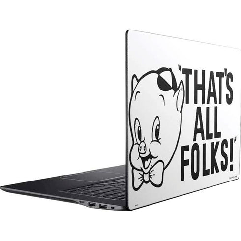 Looney Tunes Porky Thats All Folks Grid Ativ Book 9 (15.6in 2014) Skin